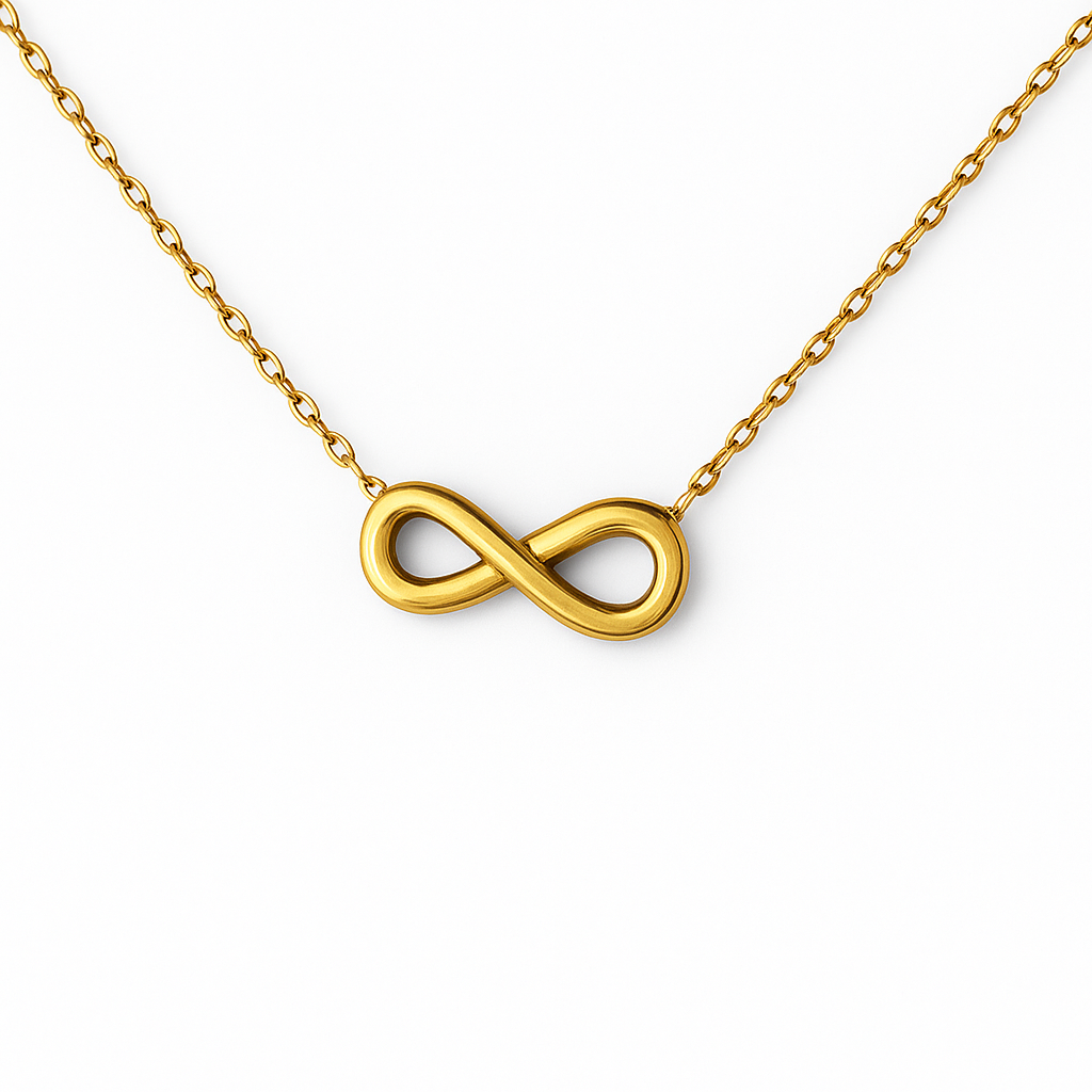 Début Doré Ogrlica "Infinity"